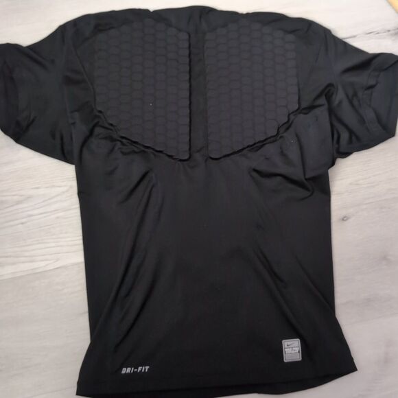Nike Pro Combat Shirt Mens Size XL Black Compression  Dri Fit Nike Pro Combat - Picture 1 of 7